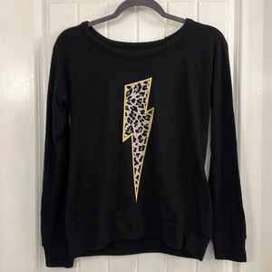 Chaser sweatshirt, size S, black